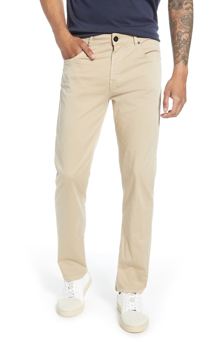Bugatchi Five-Pocket Straight Leg Pants, Main, color, 
