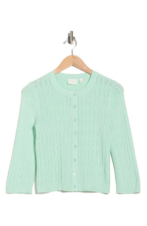 Cyrus Novelty Stitch Button-up Shirt In Green