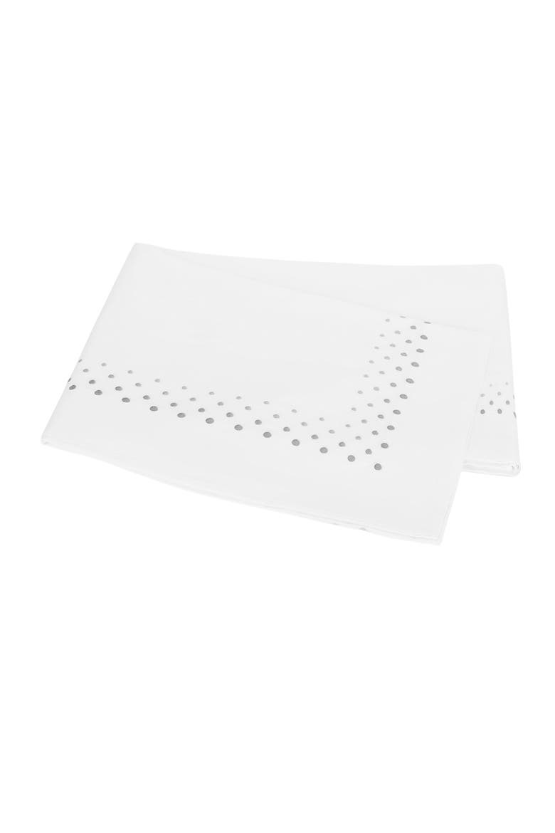 Dorothy 600 Thread Count Flat Sheet, Main, color, SILVER OMBRE