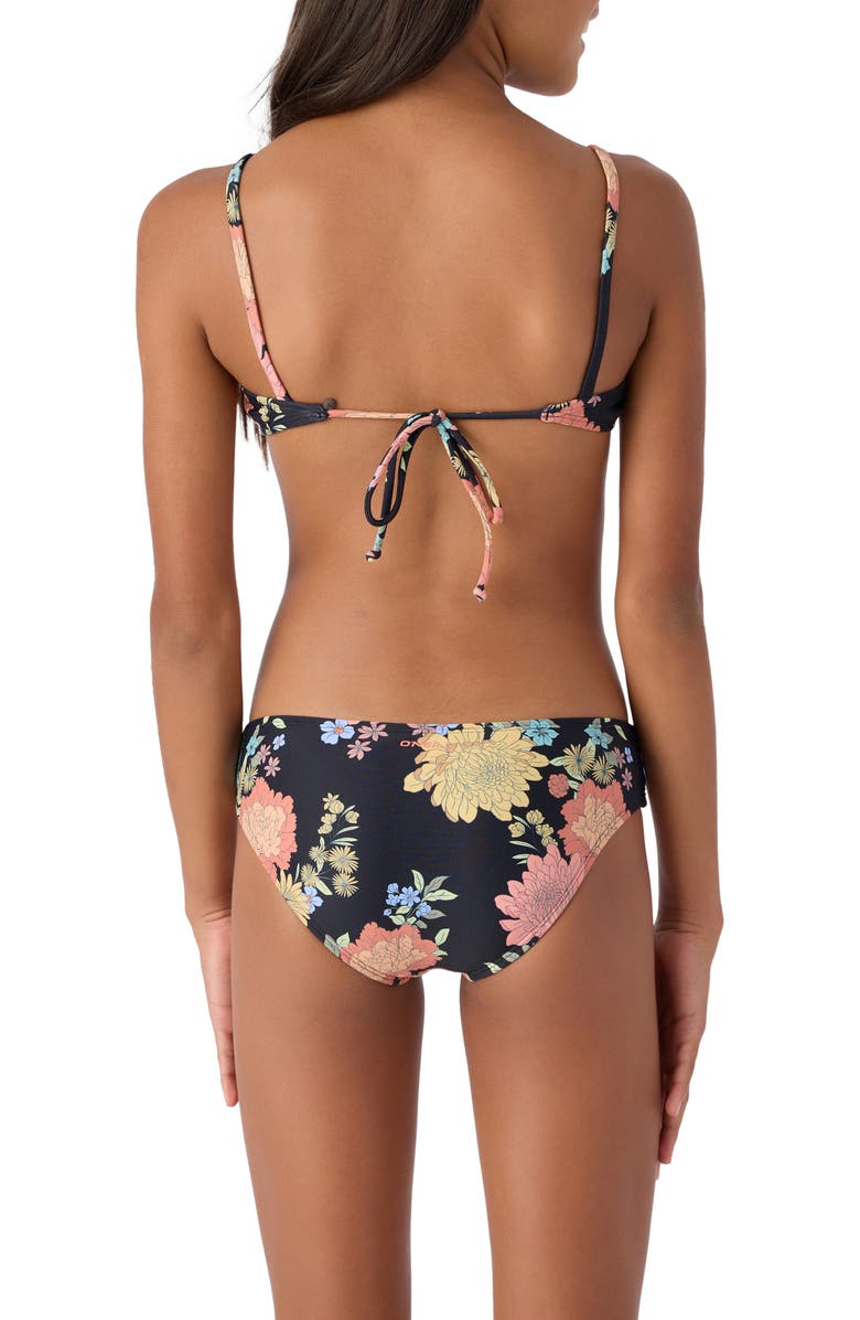 O'Neill Kids' Kali Floral Tie Back Two-Piece Swimsuit, Alternate, color,