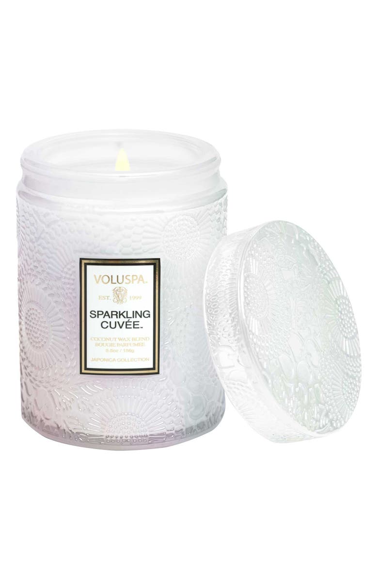 Voluspa Sparkling Cuvée Small Jar Candle, Alternate, color, Sparkling Cuvee