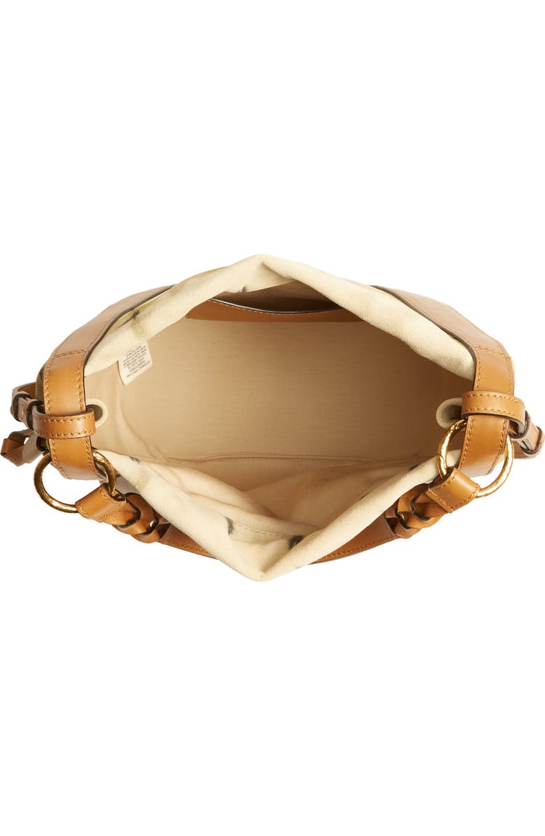 Ulla Johnson Hilma Tie Dye Leather Bucket Bag, Alternate, color,