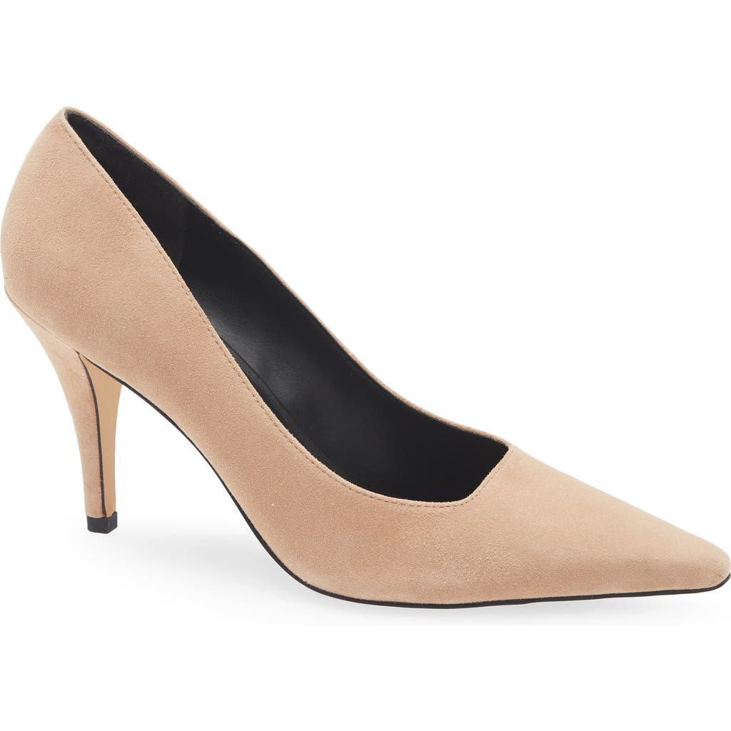 Nordstrom Lexxy Pointed Toe Pump In Tan Light