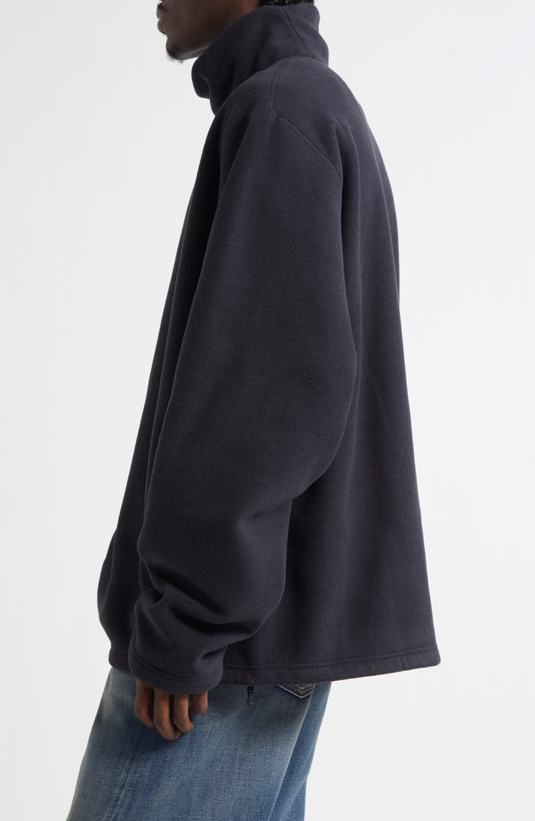 MM6 Maison Margiela x Salomon Logo Embroidered Sweatshirt, Alternate, color, Washed Black