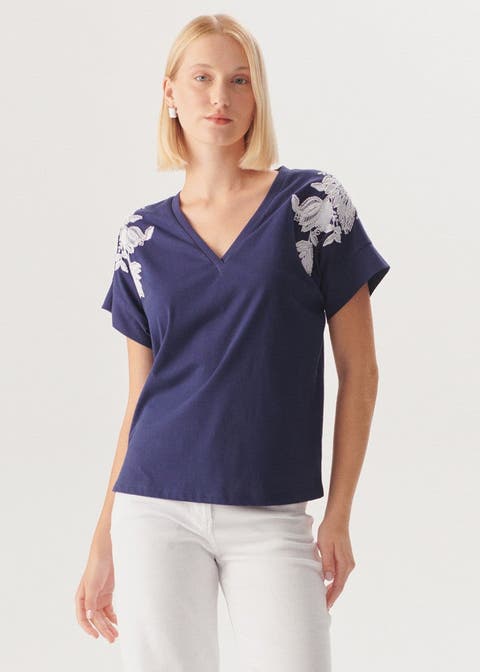 Haven Sleek Embellished T-Shirt