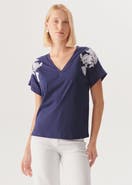 Exquise Haven Sleek Embellished T-Shirt