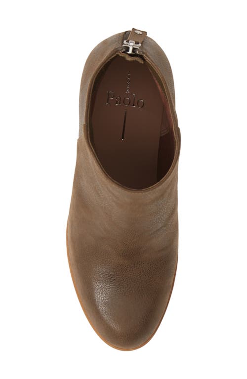 Linea Paolo Wesley Wedge Bootie In Brown