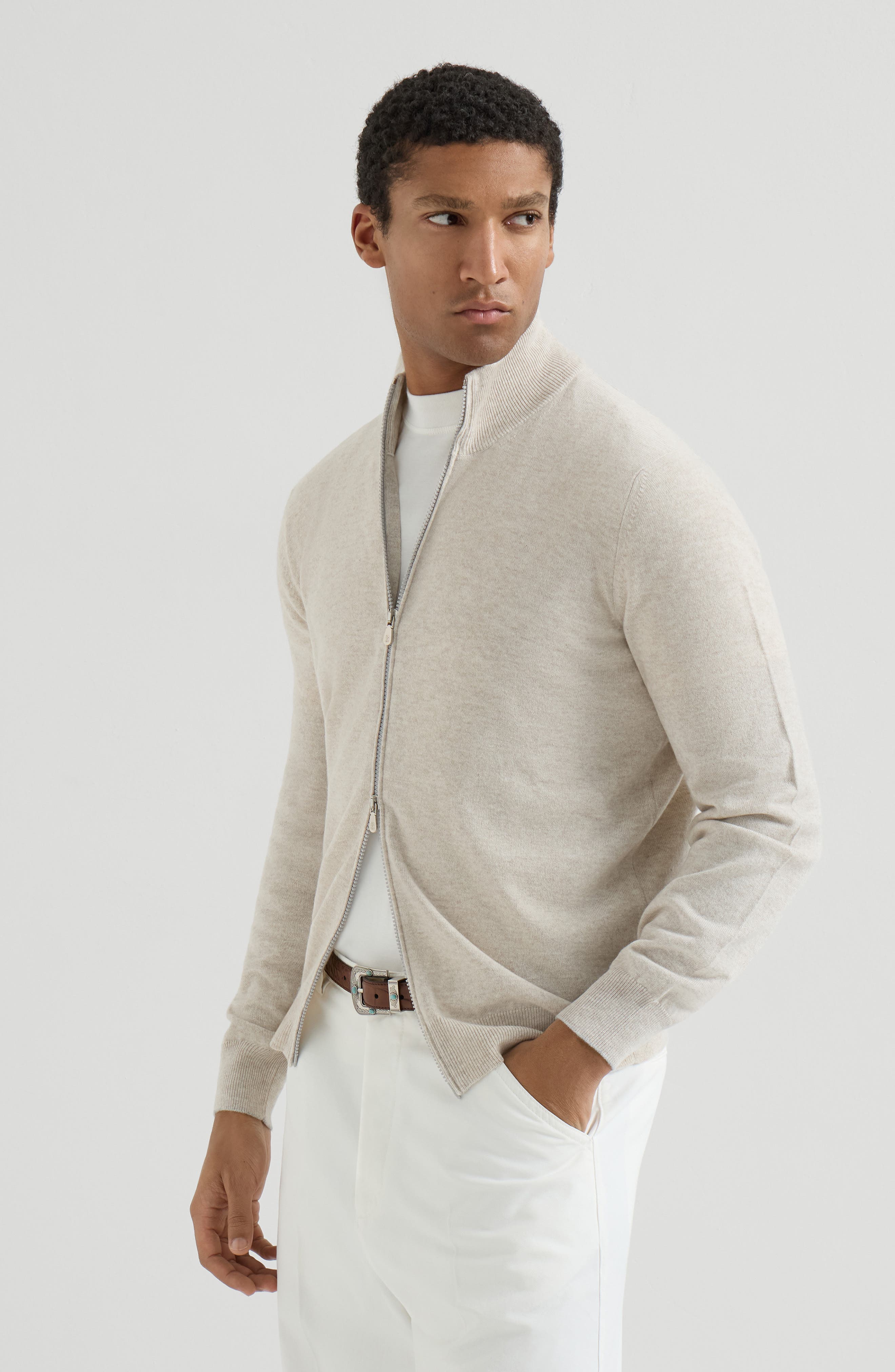 Cashmere cardigan - image 5