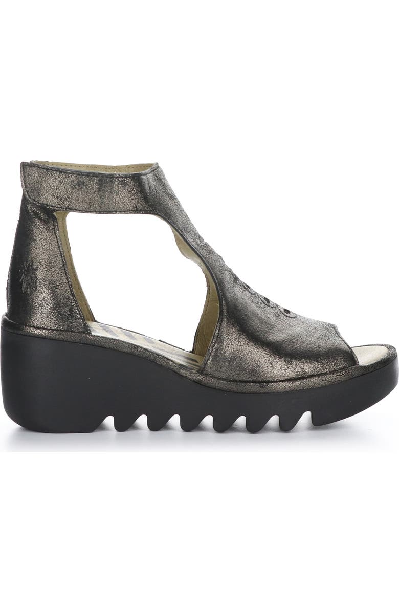 Fly London Bezo Wedge Sandal, Alternate, color,