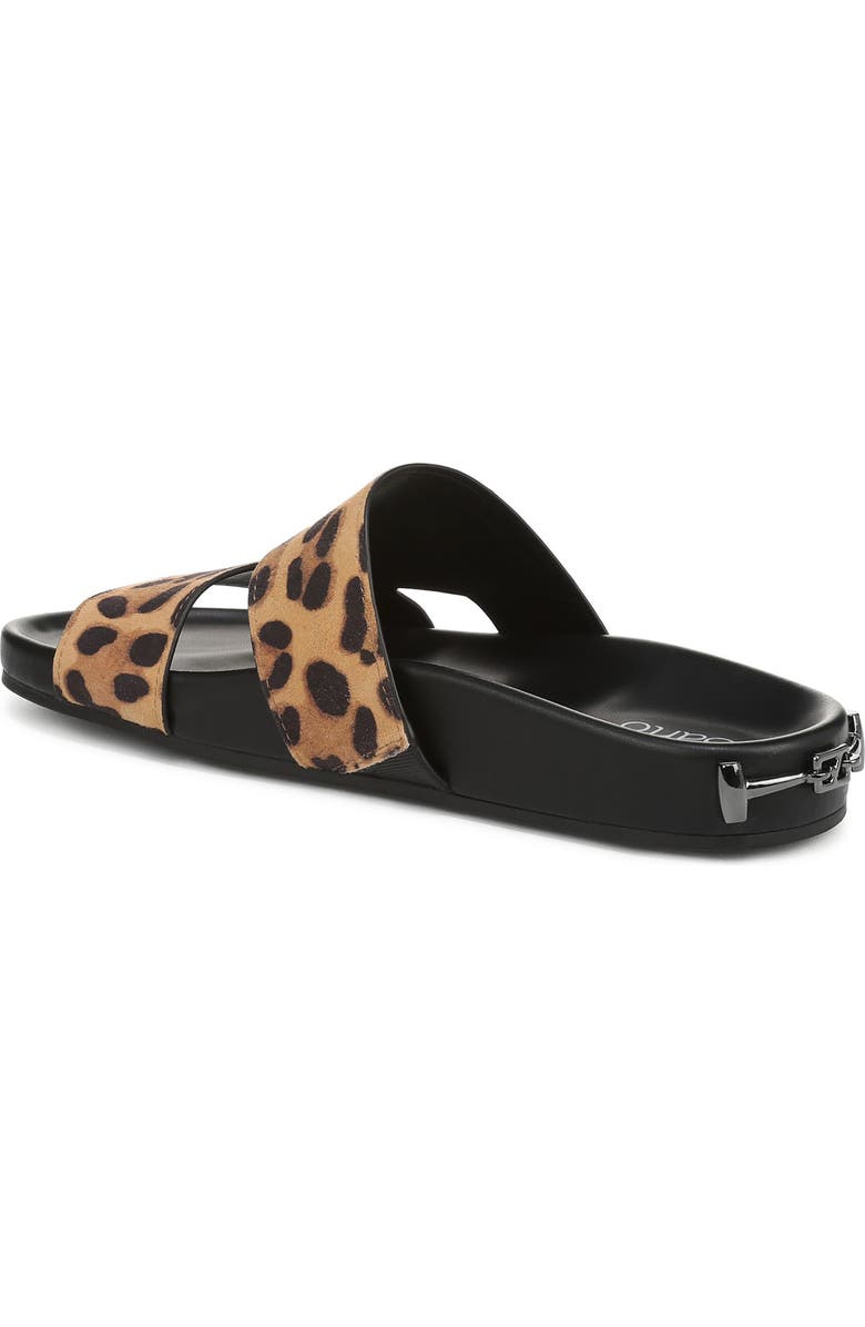 Franco Sarto Britt Leopard Print Slide Sandal, Alternate, color,