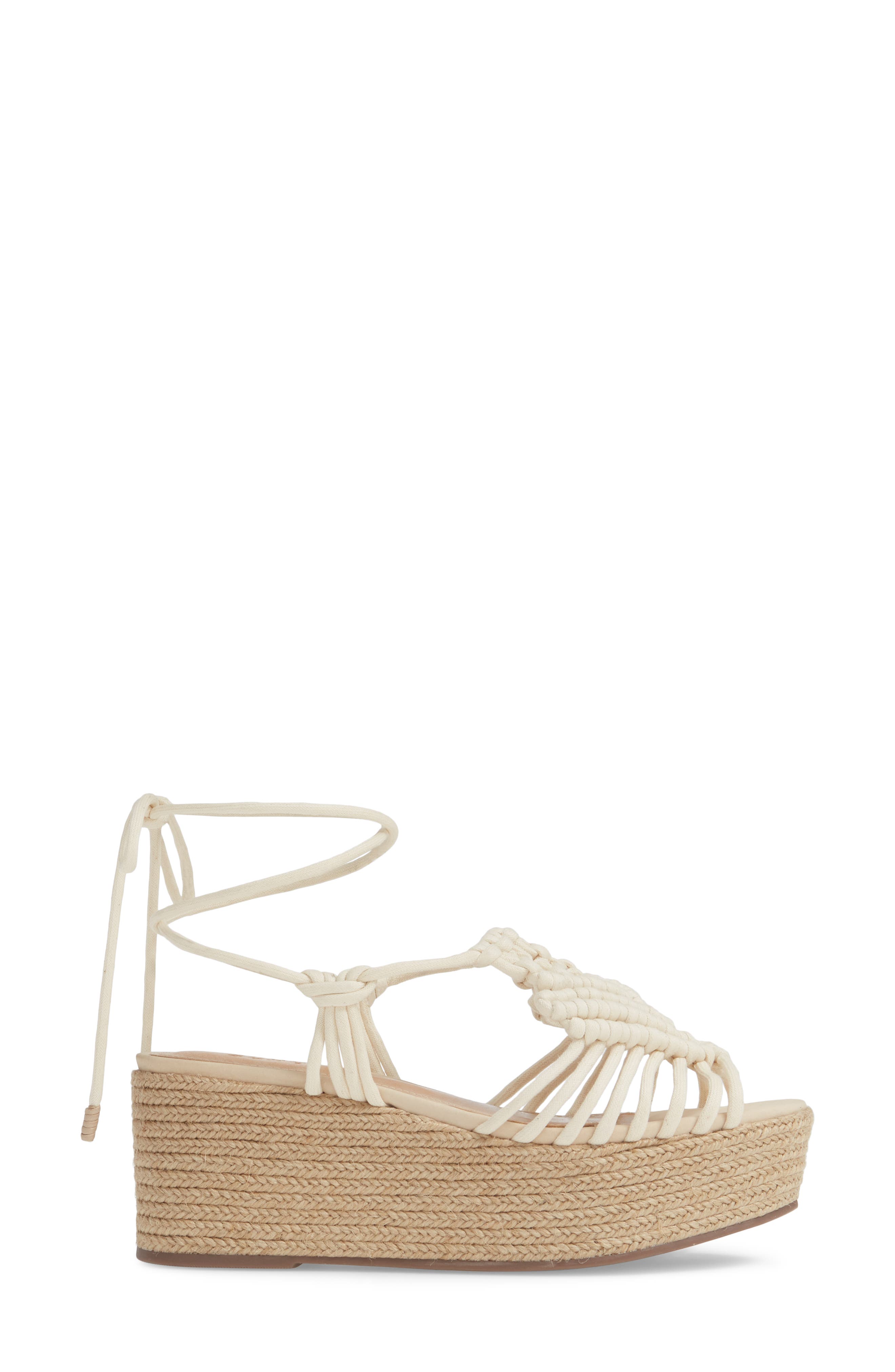 Schutz Delfila Espadrille Platform Sandal, Alternate, color, 