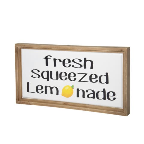 Lemonade Wall Sign