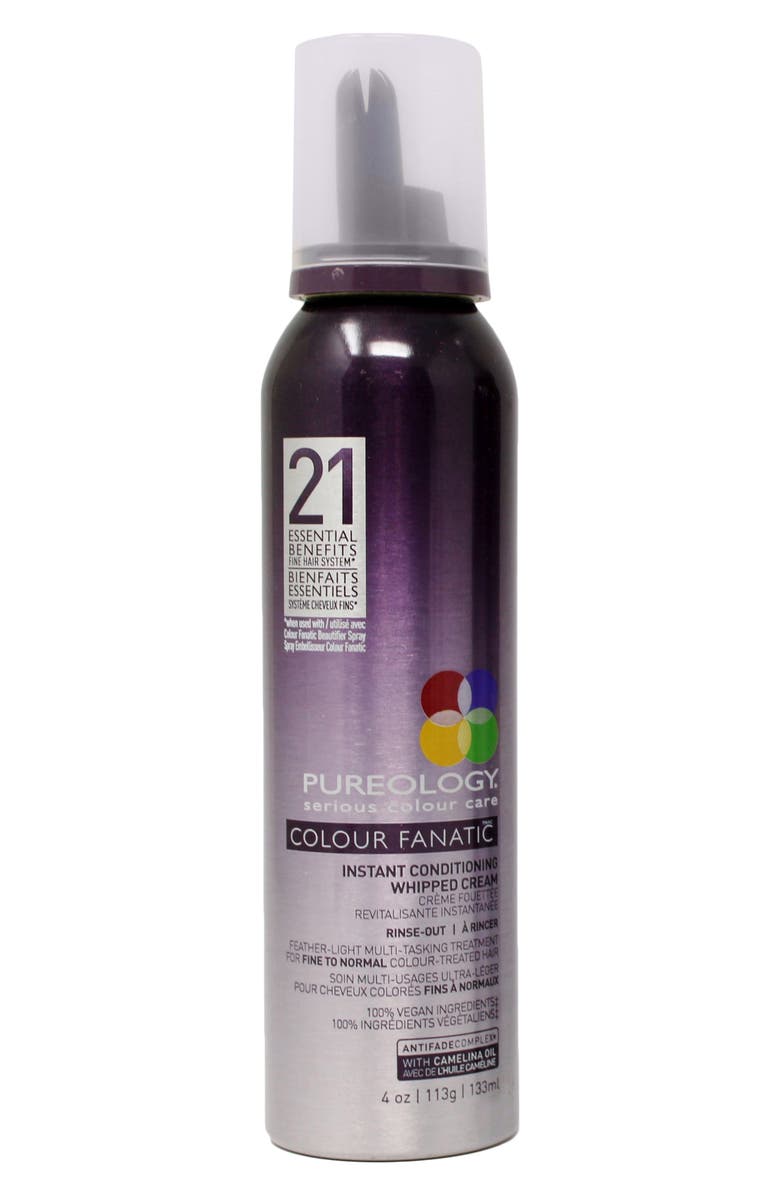 PUREOLOGY Color Fanatic Instant Conditioning Whipped Cream, Main, color,
