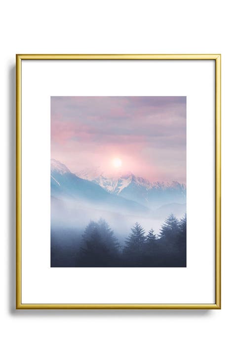 Pastels Vibe Framed Art Print