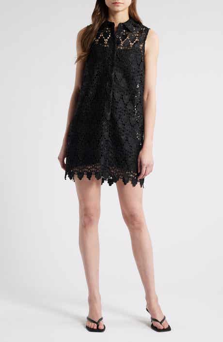 FRAME The Deco Lace Dress