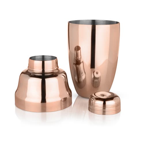 Viski Summit Copper Heavyweight Cocktail Shaker In Summit