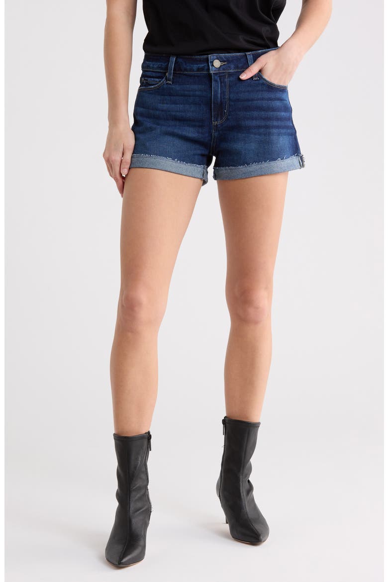 Jimmy Jimmy Cuffed Denim Shorts, Main, color, MEREDITH