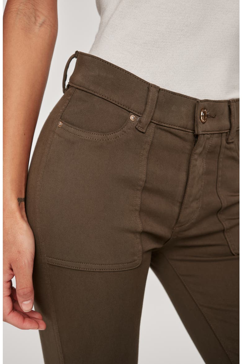 Mara Instasculpt Mid Rise Ankle Straight Leg Pants, Alternate, color, DARK CATSKILLS