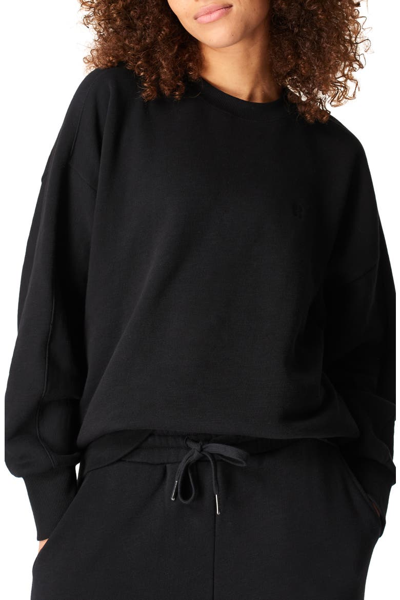 Essentials Sweatshirt, Main, color, BLACK