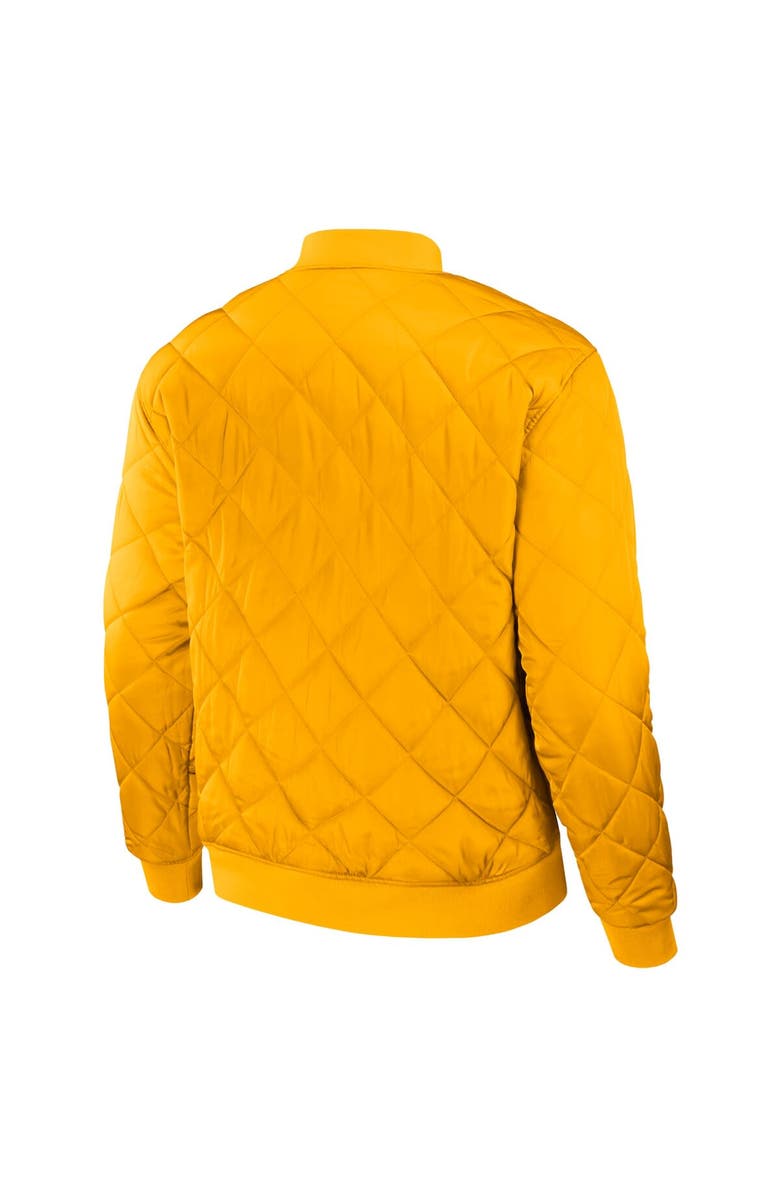 Darius Rucker Collection by Fanatics Men's Darius Rucker Collection by Fanatics Black/Gold Milwaukee Brewers Reversible Full-Zip Bomber Jacket, Alternate, color, Black