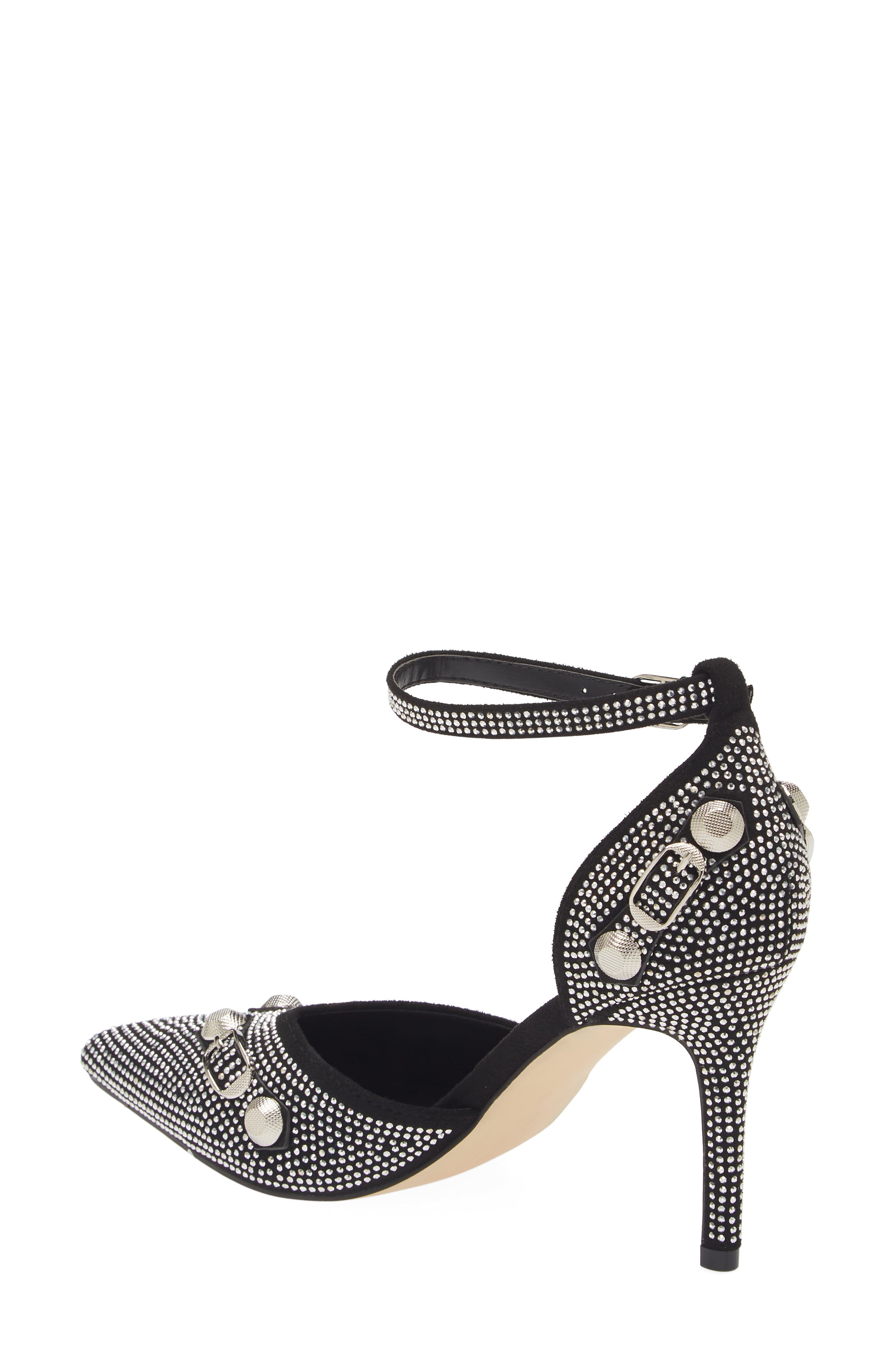 AZALEA WANG Tickles Ankle Strap Pointed Toe Pump, Alternate, color, 