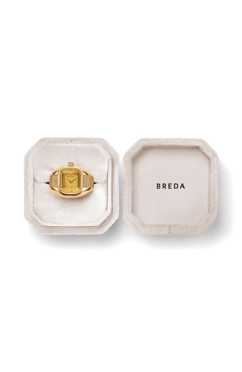 BREDA Nocturne Time Ring, 16mm, Alternate, color, Deep Gold/Amber