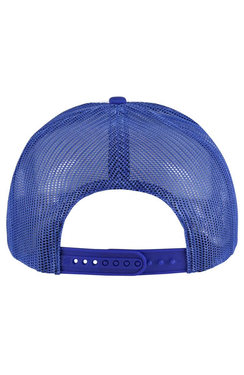 '47 Men's '47  White/Royal New York Mets 2024 Spring Training Foam Trucker Adjustable Hat, Alternate, color, 