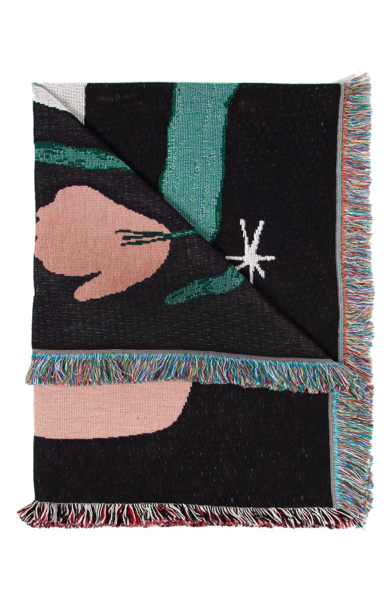 Slowdown Studio Gillespie Cotton Throw Blanket, Alternate, color, 