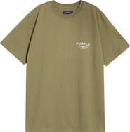 PURPLE BRAND Logo Graphic T-Shirt