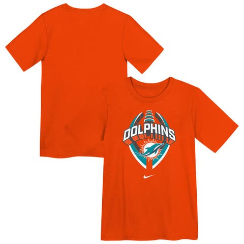Preschool Nike Orange Miami Dolphins Icon Legend Performance T-Shirt