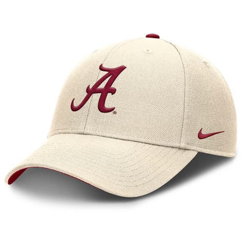 Men's Nike Natural Alabama Crimson Tide Rise Primetime Performance Trucker Adjustable Hat