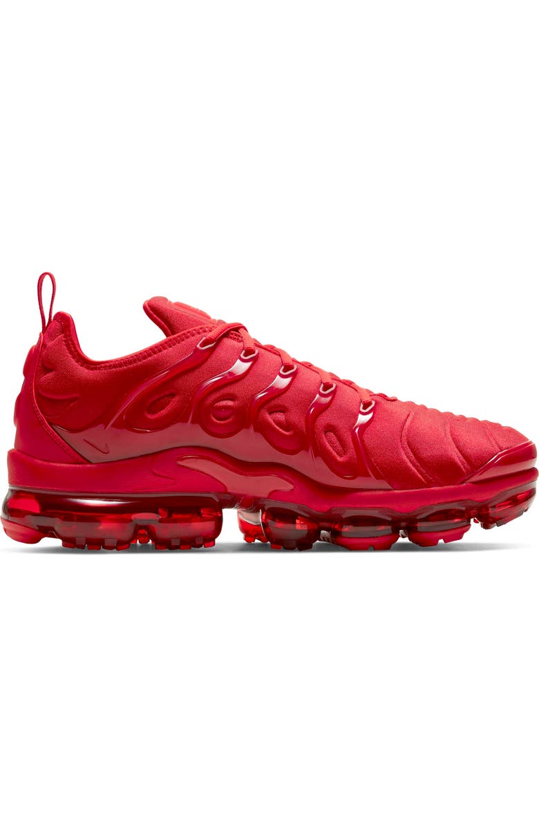 Nike Air VaporMax Plus Sneaker, Alternate, color, University Red
