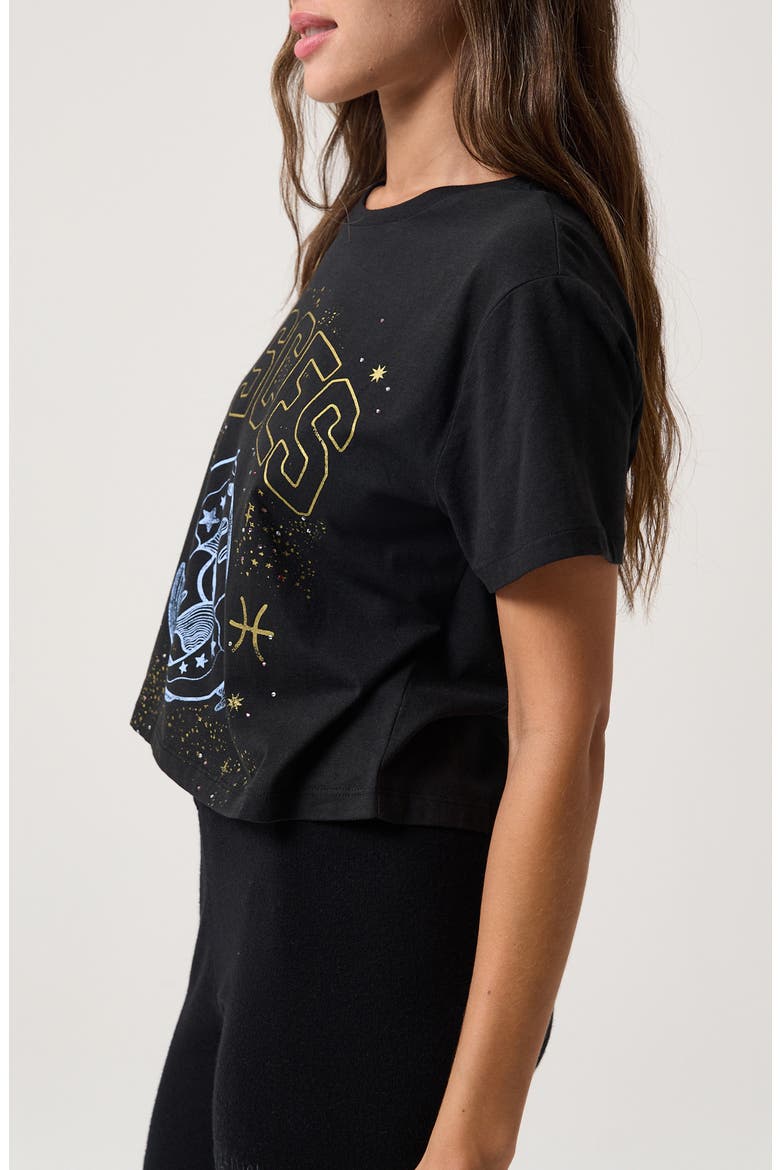 Pisces Mercury Graphic T-Shirt, Alternate, color, BLACK