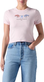 Levi's Hayes True Blue Original Crop T-Shirt