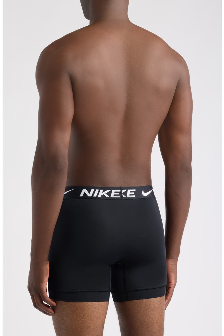 5-Pack Micro Stretch Boxer Briefs, Alternate, color, BLACK