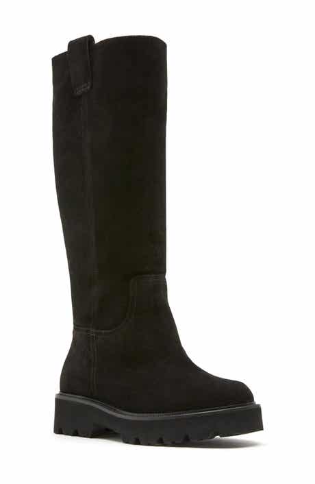Adapt City Dry™ Leather Genuine Shearling Lined Knee High Boot