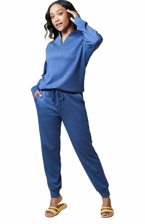 Athleisure DreamTech 1/4 Zip Jogger Set