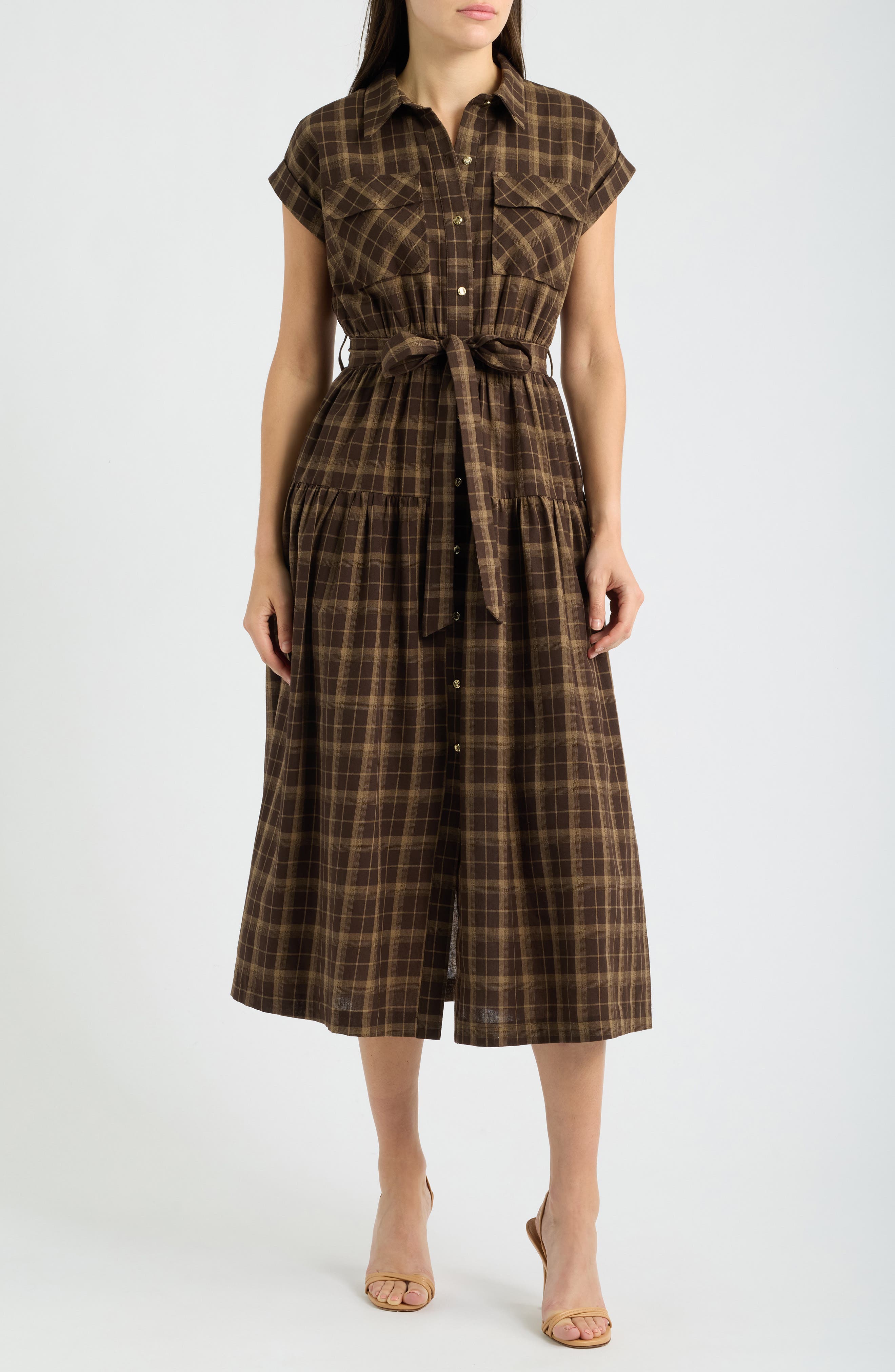 selected BROWN PLAID