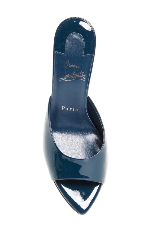 Christian Louboutin Miss Z Pointed Toe Sandal In Blue