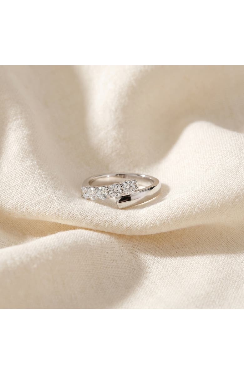 Bliss Diamond Bypass 3/8Ct Diamond Fashion Anniversary Ring 14k Gold Lab Grown, Alternate, color, 14K Yellow Gold