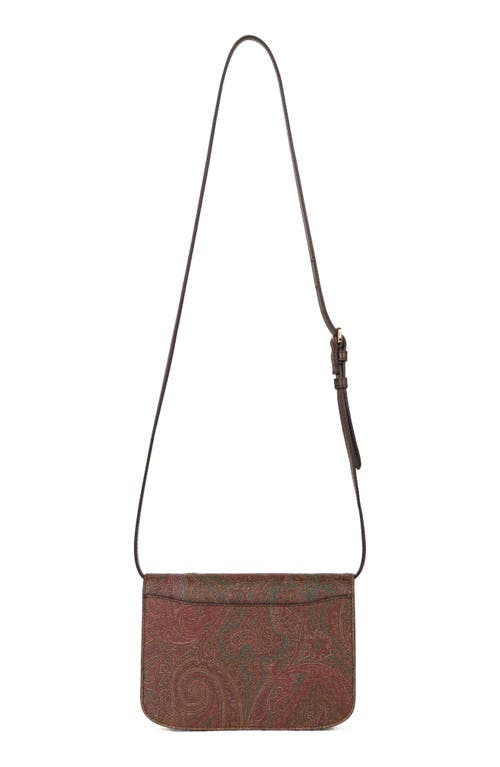 Etro Essential Appliqué Paisley Crossbody Bag In Multi