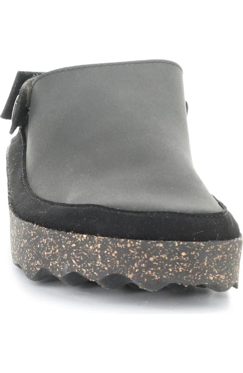 Asportuguesas by Fly London Chuck Platform Slingback Clog, Alternate, color, Black/ Grey