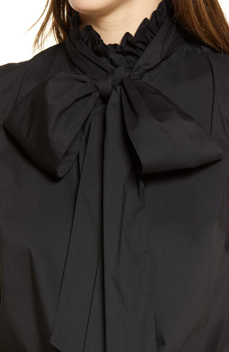 Halogen<sup>®</sup> Sleeveless Tie Neck Blouse, Alternate, color,
