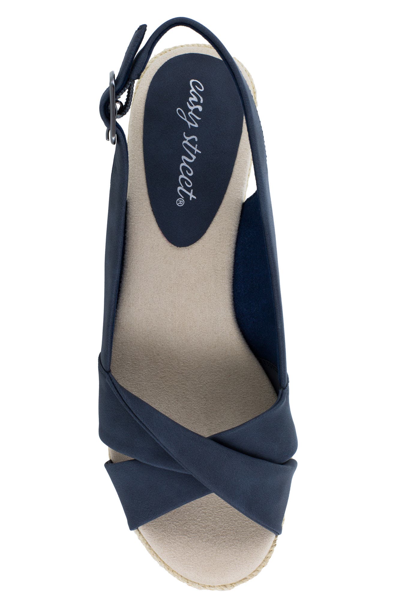 EASY STREET Maureen Slingback Espadrille Wedge, Alternate, color, 