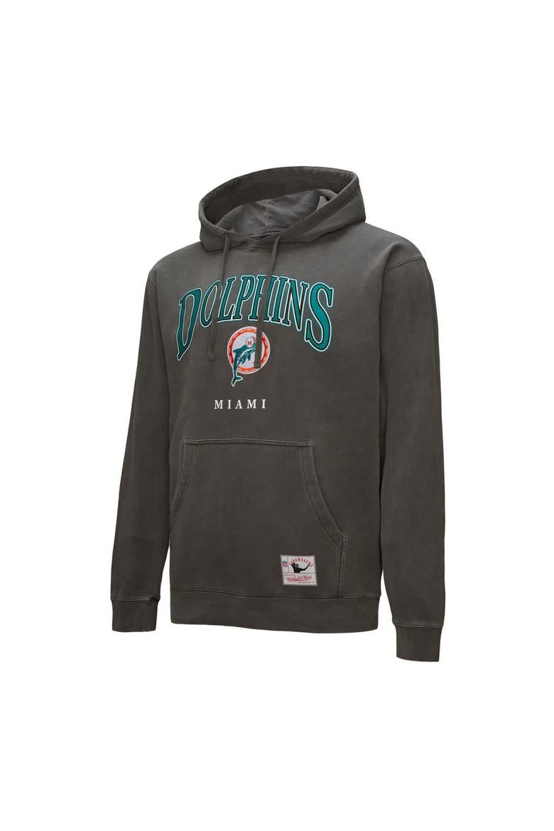 Gray Miami Dolphins Slot Pullover Hoodie, Alternate, color, Gray