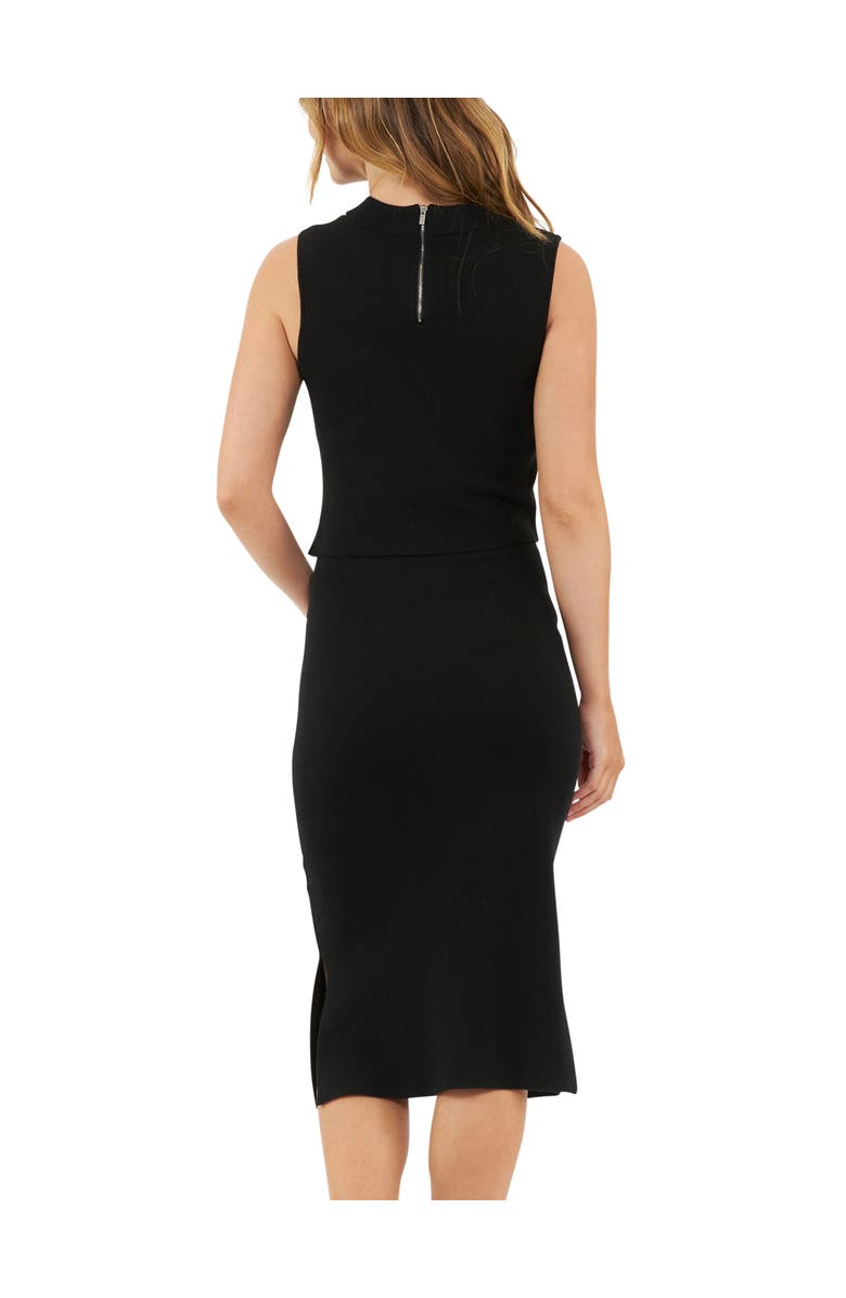 Ripe Maternity Layered Knit Nursing Dress, Alternate, color, Black