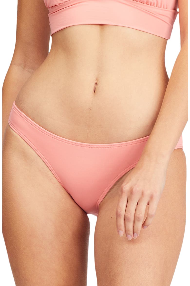 Sol Searcher Lowrider Bikini Bottoms, Main, color, LIFES A PEACH