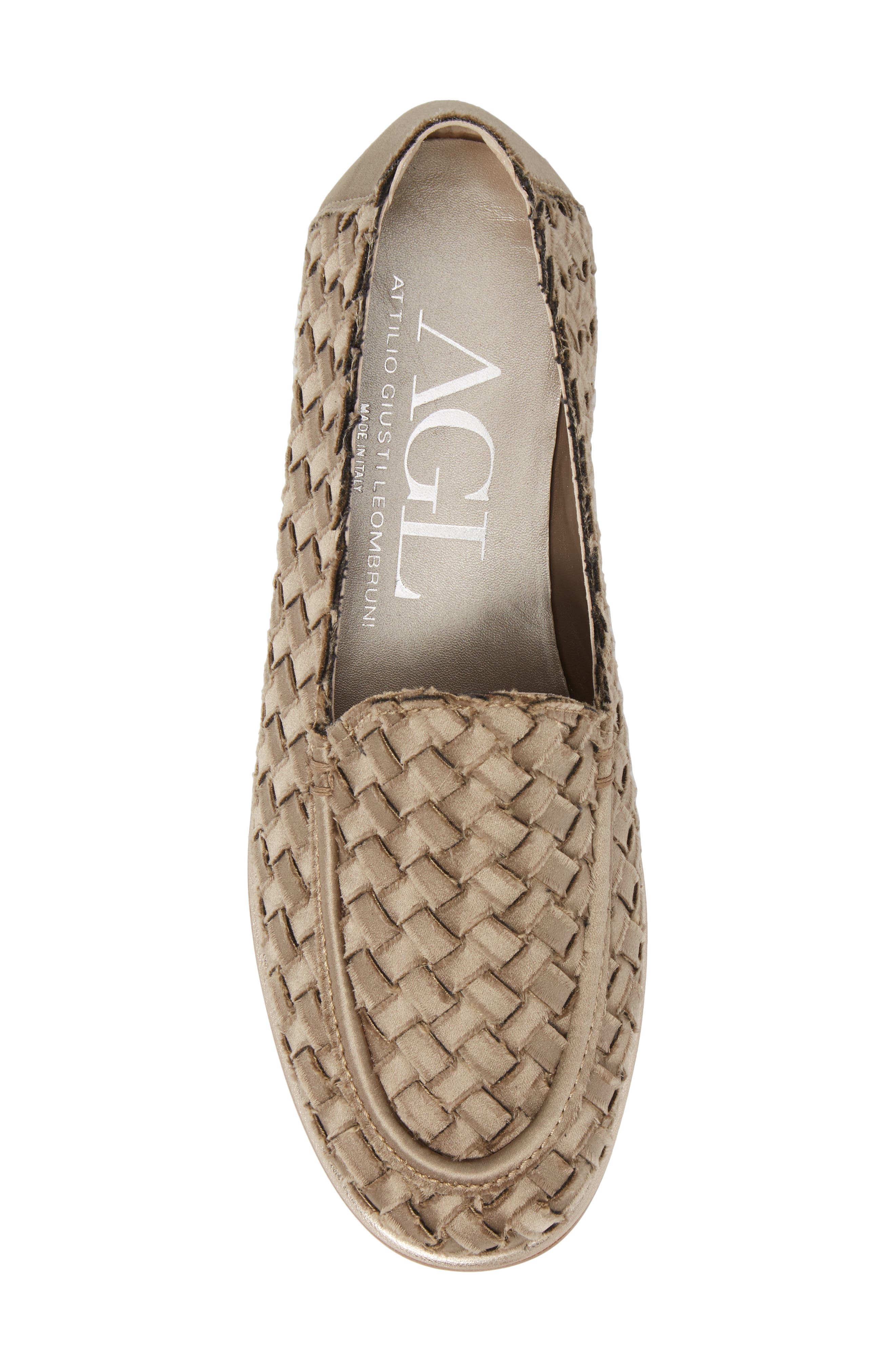 AGL Woven Loafer, Alternate, color, 