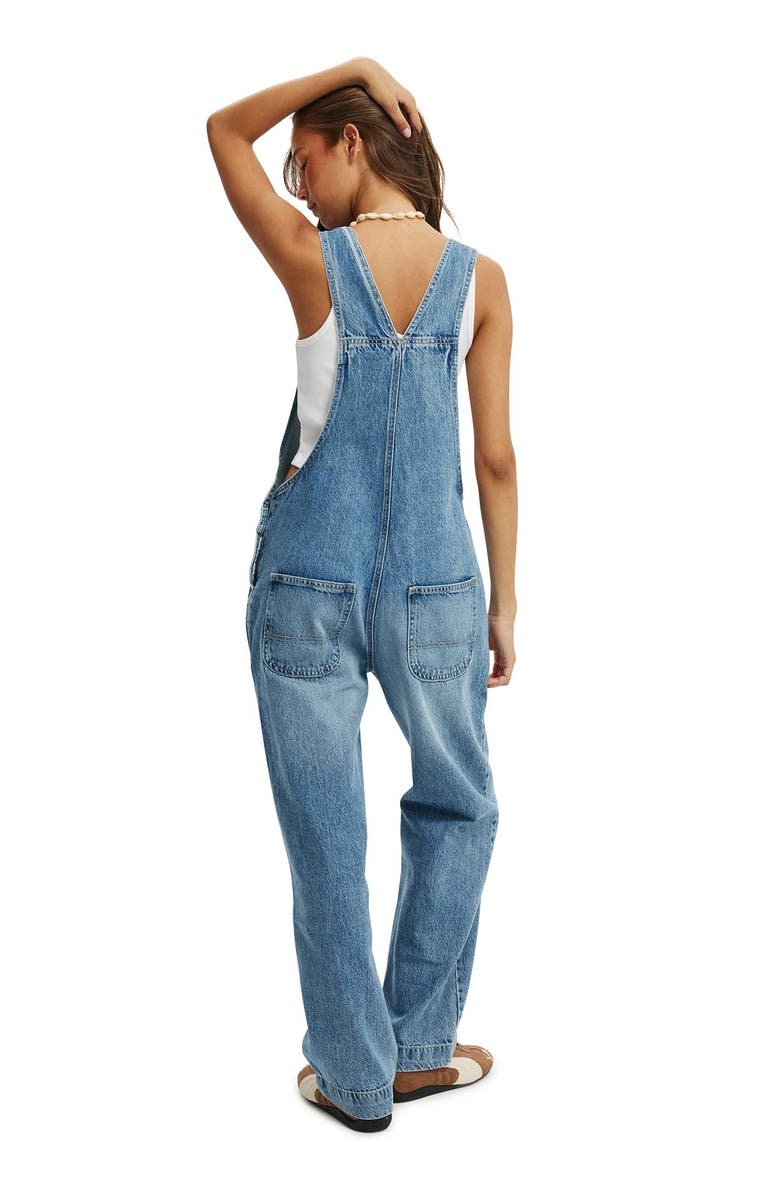 Cotton On Denim Overall, Alternate, color, 