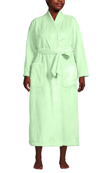 Cozy Plush Long Wrap Robe